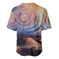 Mauritania Richat Structure Baseball Jersey Eyes of the Sahara - Wonder Print Shop