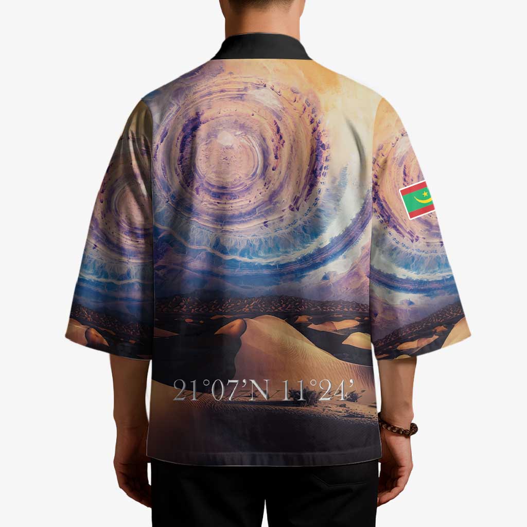 Mauritania Richat Structure Kimono Eyes of the Sahara - Wonder Print Shop