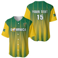 Cricket jersey front and back, green/yellow stripes, V-neck, number 15, your text
