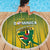 Custom Dominica Cricket Beach Blanket Sporty Style - Wonder Print Shop