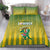 Custom Dominica Cricket Bedding Set Sporty Style - Wonder Print Shop