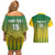 Custom Dominica Cricket Couples Matching Off Shoulder Short Dress and Hawaiian Shirt Sporty Style - Wonder Print Shop