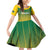 Custom Dominica Cricket Family Matching Off Shoulder Short Dress and Hawaiian Shirt Sporty Style - Wonder Print Shop