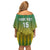 Custom Dominica Cricket Family Matching Off Shoulder Short Dress and Hawaiian Shirt Sporty Style - Wonder Print Shop