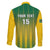 Custom Dominica Cricket Family Matching Puletasi and Hawaiian Shirt Sporty Style - Wonder Print Shop