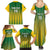 Custom Dominica Cricket Family Matching Summer Maxi Dress and Hawaiian Shirt Sporty Style - Wonder Print Shop