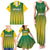 Custom Dominica Cricket Family Matching Tank Maxi Dress and Hawaiian Shirt Sporty Style - Wonder Print Shop