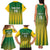 Custom Dominica Cricket Family Matching Tank Maxi Dress and Hawaiian Shirt Sporty Style - Wonder Print Shop