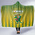 Custom Dominica Cricket Hooded Blanket Sporty Style