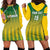 Custom Dominica Cricket Hoodie Dress Sporty Style - Wonder Print Shop