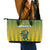 Custom Dominica Cricket Leather Tote Bag Sporty Style - Wonder Print Shop