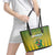 Custom Dominica Cricket Leather Tote Bag Sporty Style - Wonder Print Shop