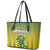 Custom Dominica Cricket Leather Tote Bag Sporty Style - Wonder Print Shop