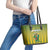 Custom Dominica Cricket Leather Tote Bag Sporty Style - Wonder Print Shop