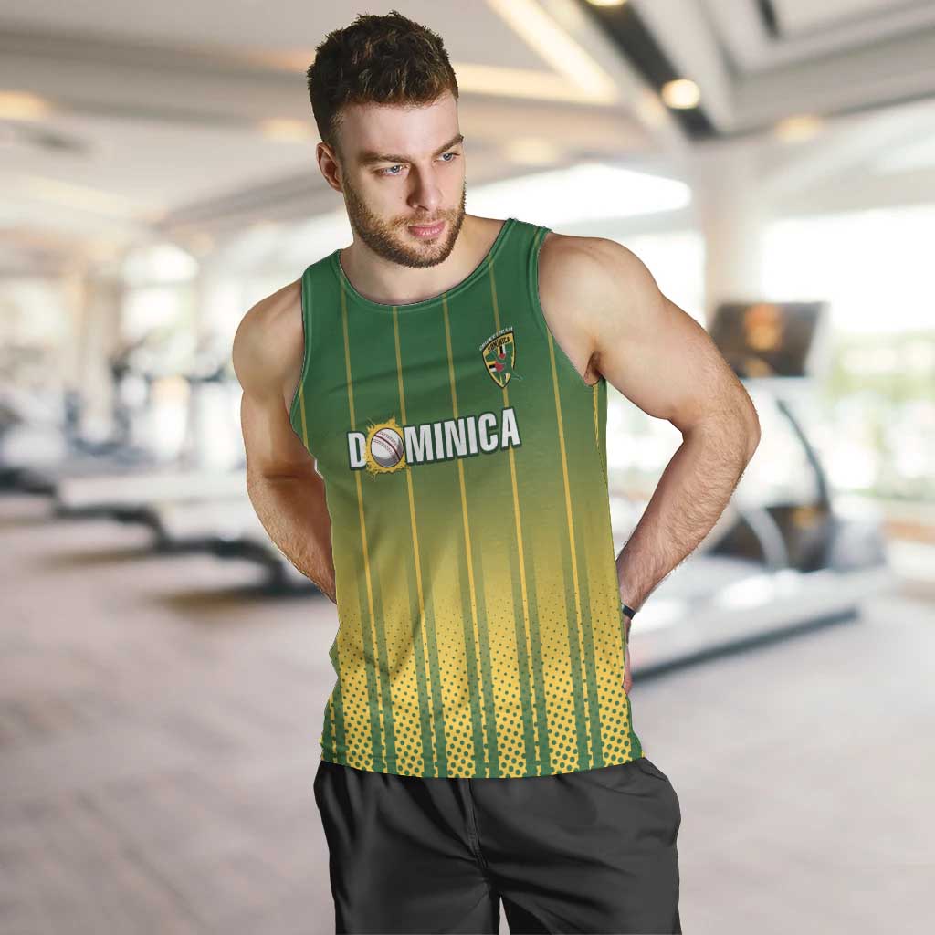 Custom Dominica Cricket Men Tank Top Sporty Style - Wonder Print Shop