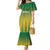 Custom Dominica Cricket Mermaid Dress Sporty Style - Wonder Print Shop