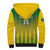 Custom Dominica Cricket Sherpa Hoodie Sporty Style - Wonder Print Shop