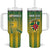 Custom Dominica Cricket Tumbler With Handle Sporty Style - Wonder Print Shop