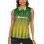 Custom Dominica Cricket Women Sleeveless Polo Shirt Sporty Style - Wonder Print Shop