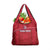 Custom Liberia Football Grocery Bag Lion Mascot - Red