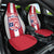 Custom Liberia Football Car Seat Cover Sporty Style - Wonder Print Shop