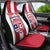 Custom Liberia Football Car Seat Cover Sporty Style - Wonder Print Shop