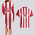 Custom Liberia Football Couples Matching Long Sleeve Bodycon Dress and Hawaiian Shirt Sporty Style - Wonder Print Shop