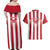 Custom Liberia Football Couples Matching Off Shoulder Maxi Dress and Hawaiian Shirt Sporty Style - Wonder Print Shop