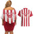 Custom Liberia Football Couples Matching Off Shoulder Short Dress and Hawaiian Shirt Sporty Style - Wonder Print Shop