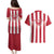 Custom Liberia Football Couples Matching Puletasi and Hawaiian Shirt Sporty Style - Wonder Print Shop