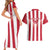 Custom Liberia Football Couples Matching Short Sleeve Bodycon Dress and Hawaiian Shirt Sporty Style - Wonder Print Shop