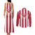 Custom Liberia Football Couples Matching Tank Maxi Dress and Long Sleeve Button Shirt Sporty Style - Wonder Print Shop