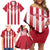 Custom Liberia Football Family Matching Off Shoulder Short Dress and Hawaiian Shirt Sporty Style - Wonder Print Shop