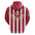 Custom Liberia Football Hoodie Sporty Style - Wonder Print Shop