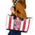 Custom Liberia Football Leather Tote Bag Sporty Style - Wonder Print Shop