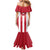 Custom Liberia Football Mermaid Dress Sporty Style - Wonder Print Shop