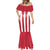 Custom Liberia Football Mermaid Dress Sporty Style - Wonder Print Shop