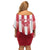 Custom Liberia Football Off Shoulder Short Dress Sporty Style - Wonder Print Shop