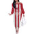 Custom Liberia Football Off The Shoulder Long Sleeve Dress Sporty Style - Wonder Print Shop