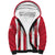 Custom Liberia Football Sherpa Hoodie Sporty Style - Wonder Print Shop