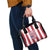 Custom Liberia Football Shoulder Handbag Sporty Style