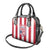 Custom Liberia Football Shoulder Handbag Sporty Style