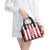 Custom Liberia Football Shoulder Handbag Sporty Style