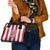 Custom Liberia Football Shoulder Handbag Sporty Style