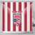 Custom Liberia Football Shower Curtain Sporty Style