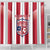 Custom Liberia Football Shower Curtain Sporty Style