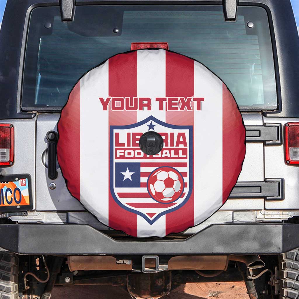 Custom Liberia Football Spare Tire Cover Sporty Style - Wonder Print Shop