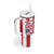 Custom Liberia Football Tumbler With Handle Sporty Style - Wonder Print Shop