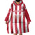 Custom Liberia Football Wearable Blanket Hoodie Sporty Style - Wonder Print Shop