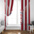 Custom Liberia Football Window Curtain Sporty Style - Wonder Print Shop